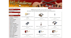 Desktop Screenshot of gitarre-bestellen.de